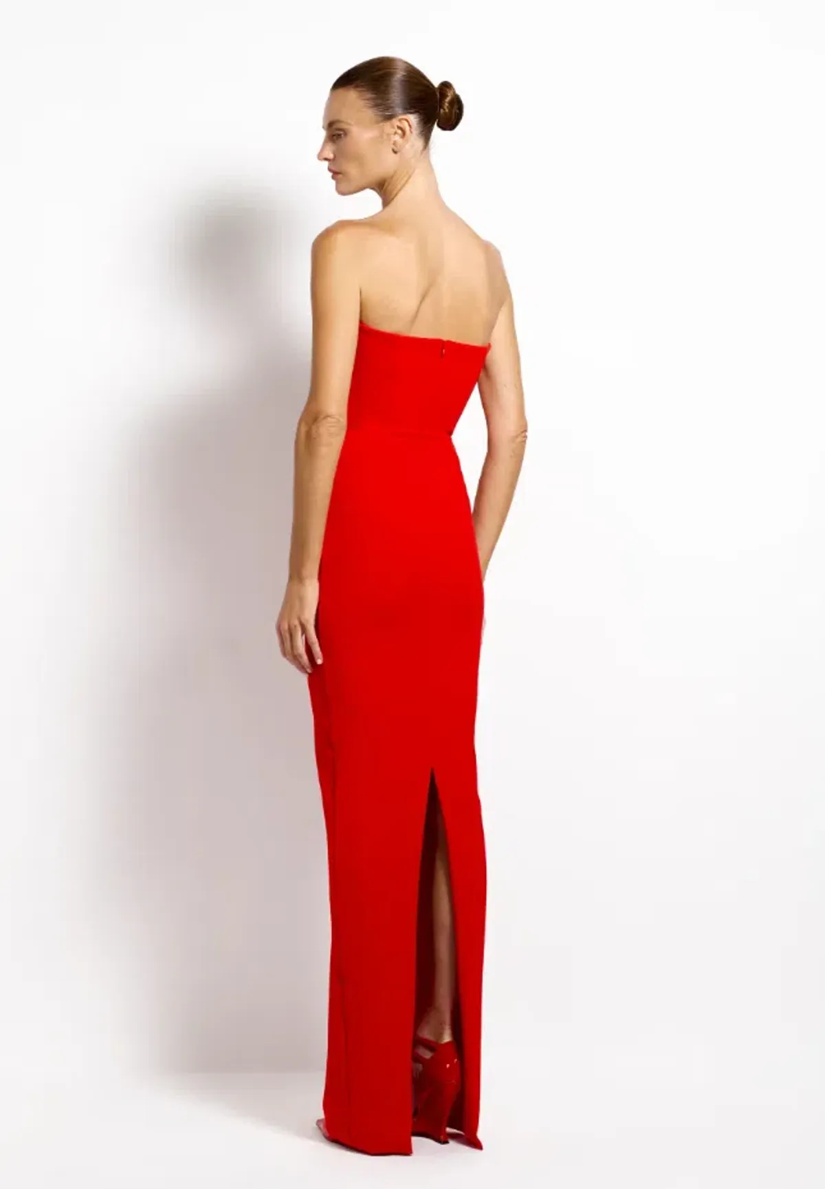 Effie Kats Addison Gown - Cherry Red Size S - Image 2