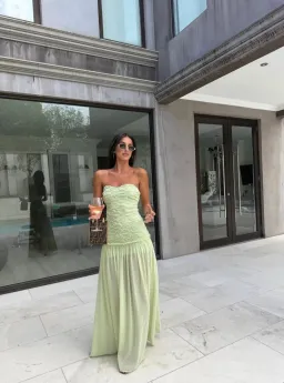 Jefre Sei Renata Maxi Dress in Size S for rent on The Volte - image 2