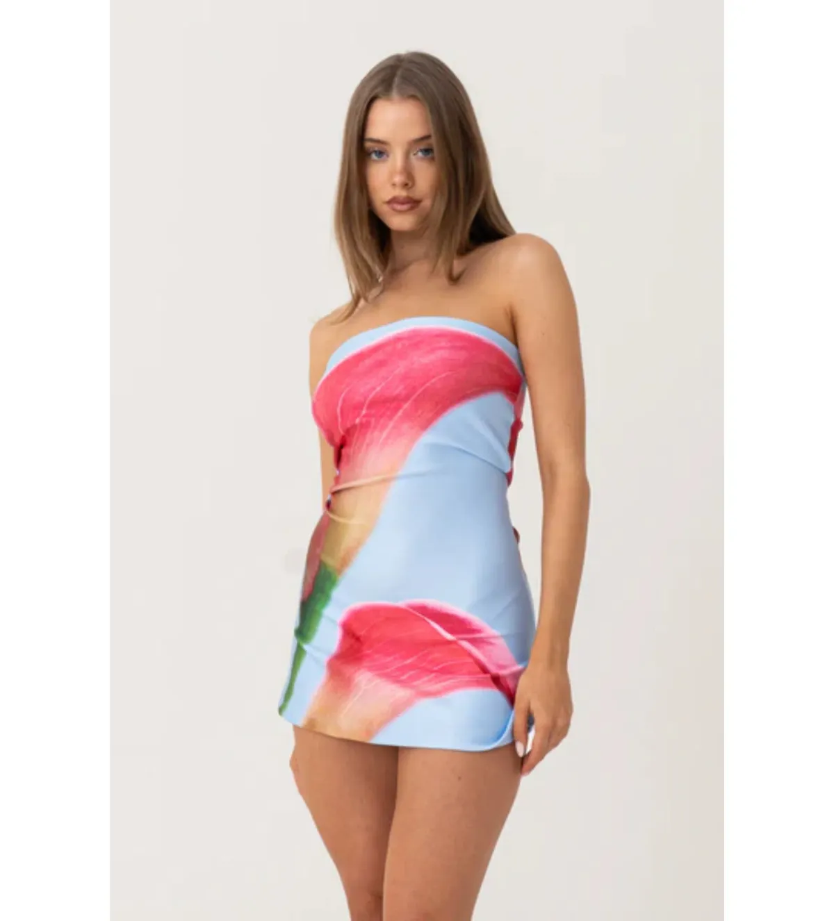 Hntr The Label Lila Mini Dress in Calla Size M/AU10 - Image 1