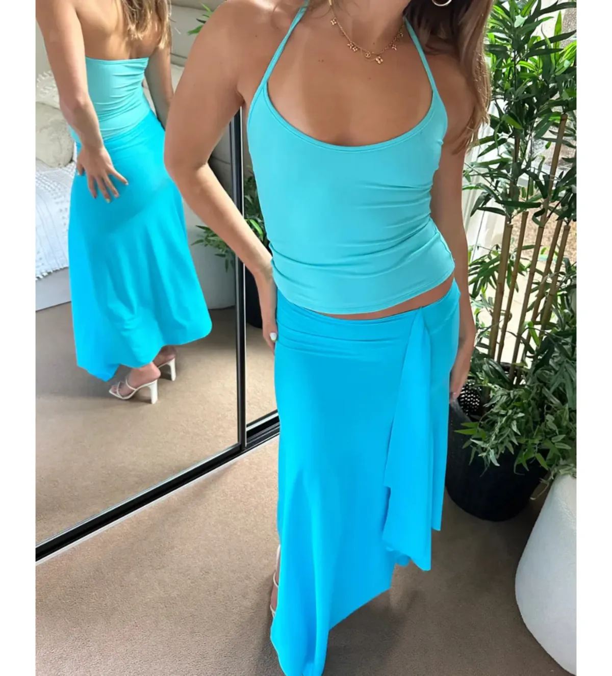 Mr Winston Mermaid Jemima Set in Blue Size S/M - Image 2