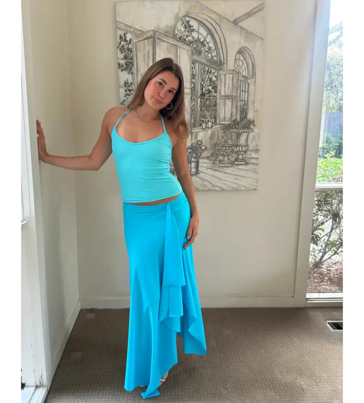 Mr Winston Mermaid Jemima Set in Blue Size S/M - Image 1