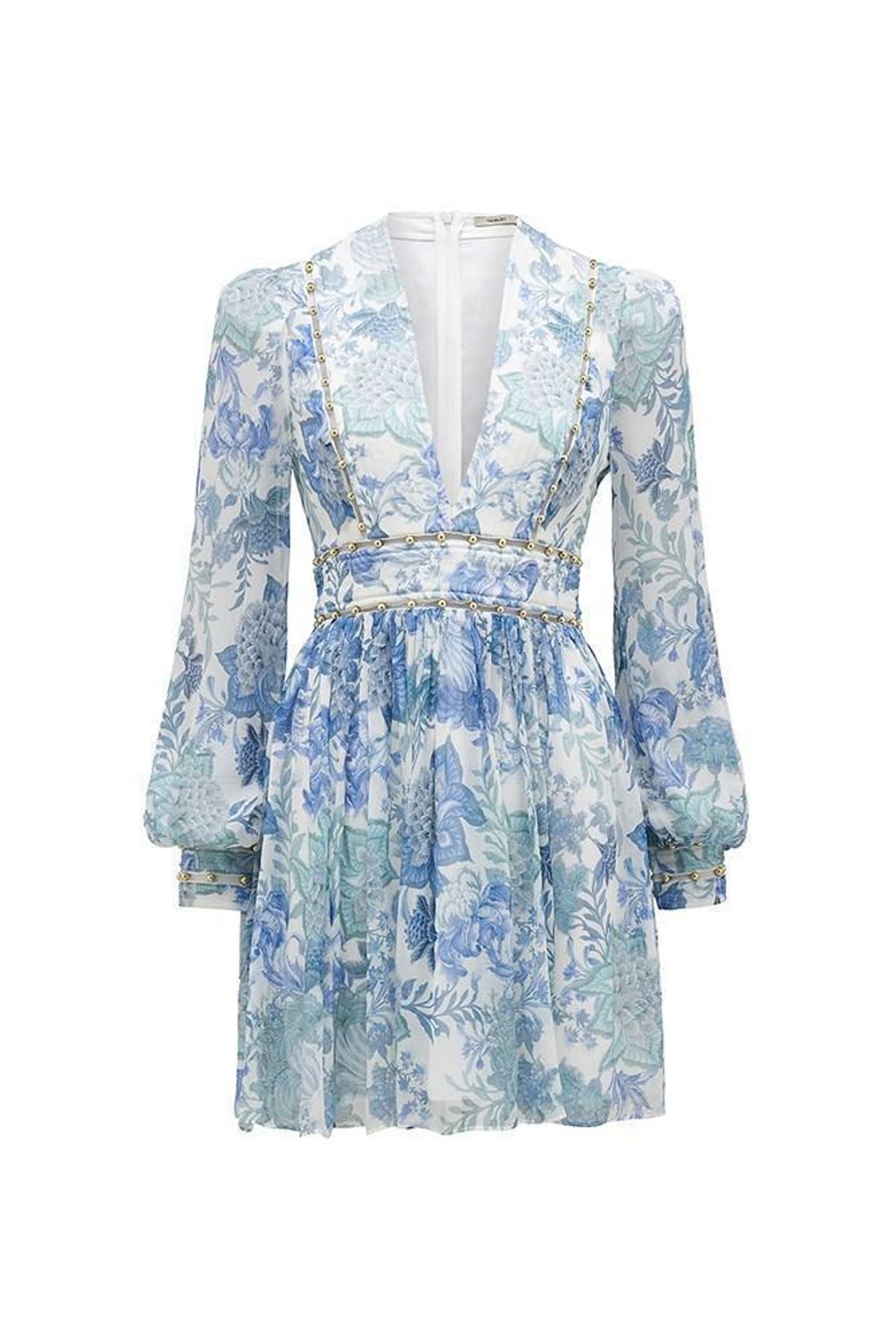 Thurley Cleo Dress Blue Size 8 - Image 3