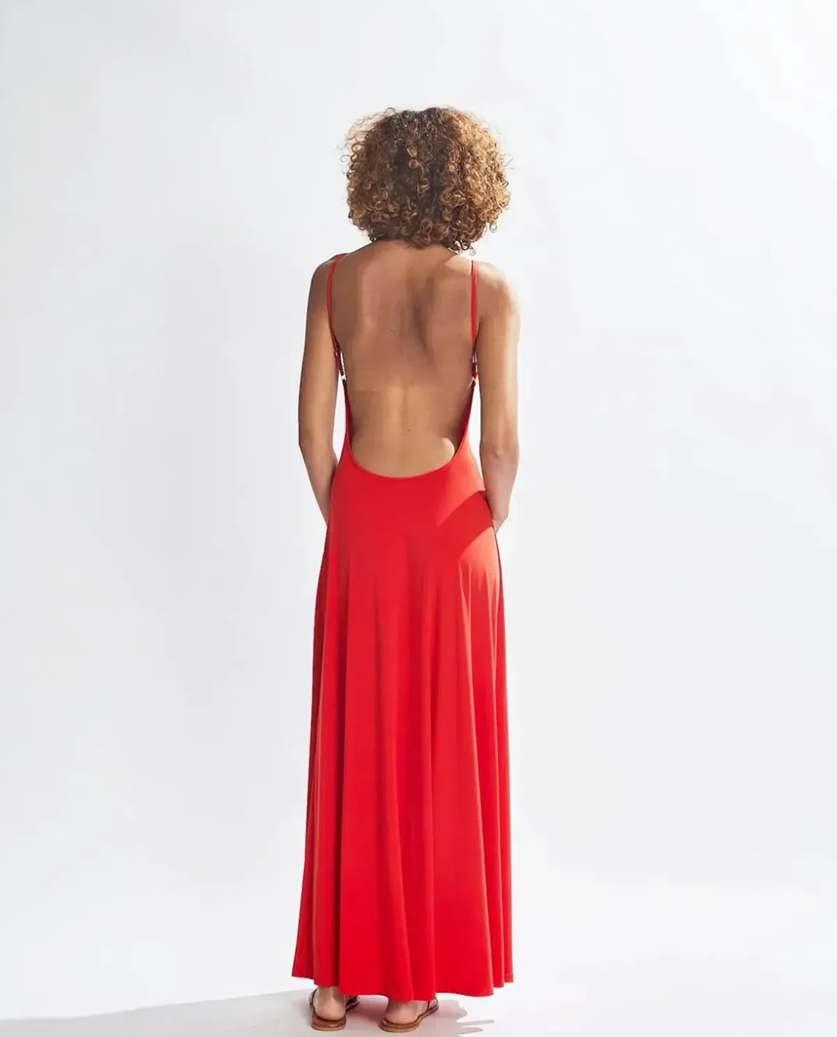 One Mile the Label Sammy Maxi Dress Red Size AU 8 - Image 2