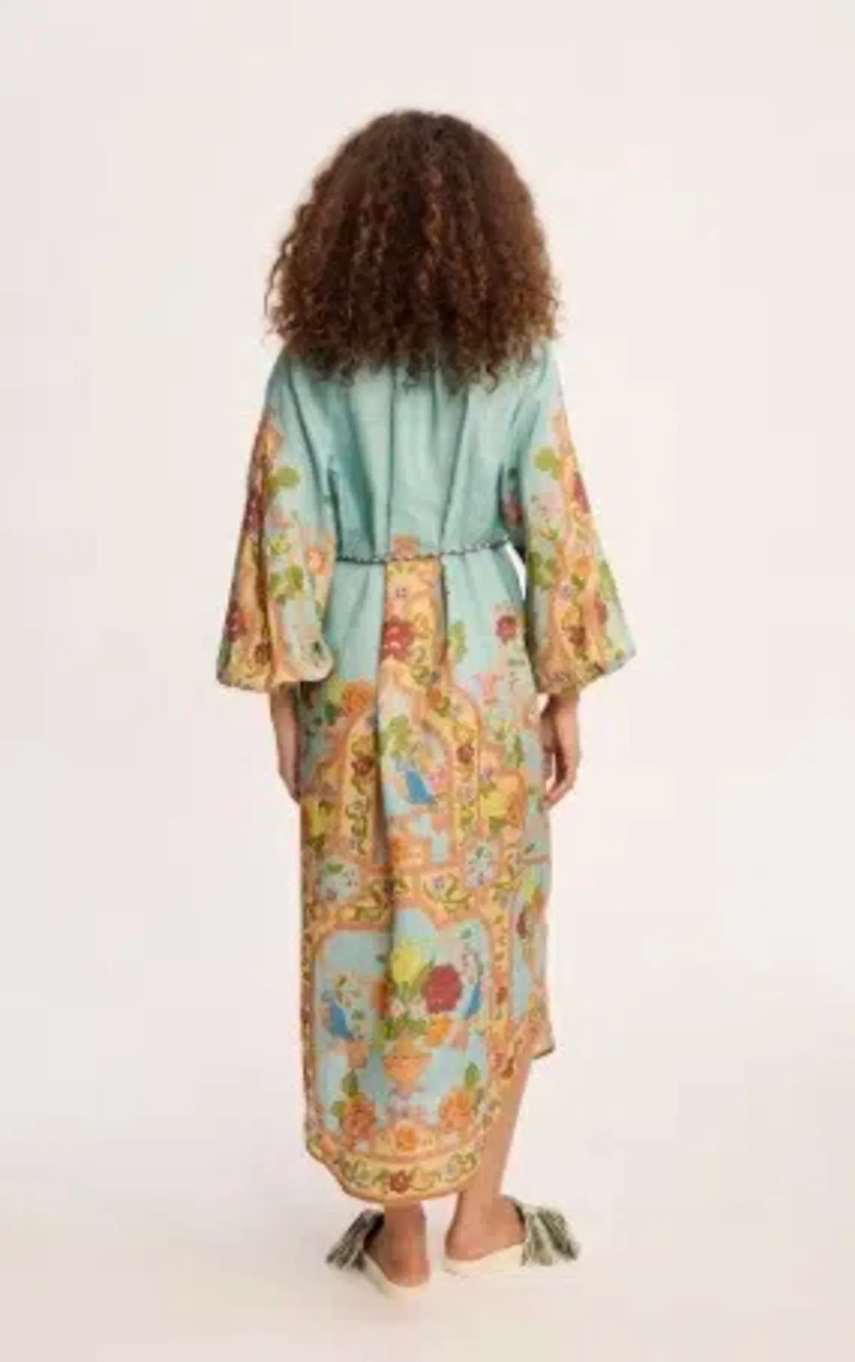 ALÉMAIS MELLA SHIRTDRESS SIZE 12 Linen with pockets - Image 2