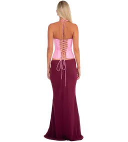 I Am Delilah Angelina Set in Sangria Size S/AU8 for rent on The Volte - image 3