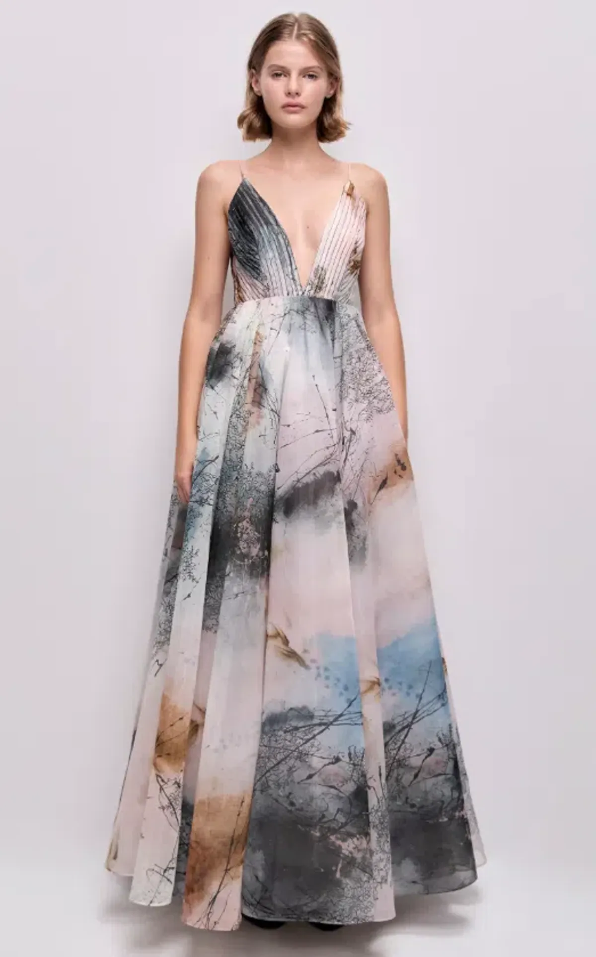 AJE Avery Gown Aria natura Size 8 - Image 1