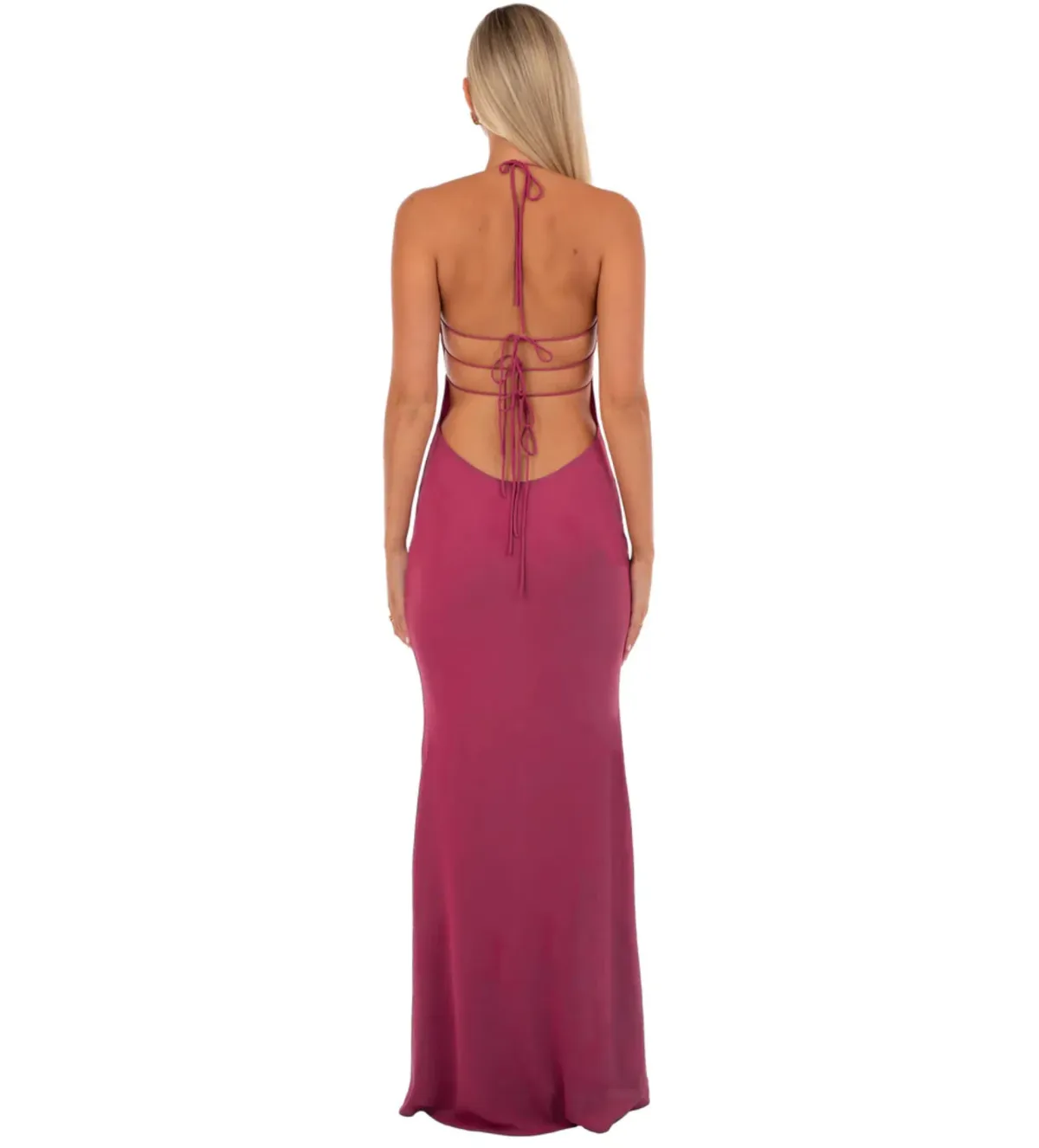 I Am Delilah Delilah Maxi Dress in Wine Size XS/AU6 - Image 3