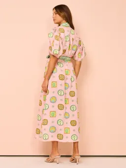 Alemais Porcelain Shirt Dress Size AU 12 for rent on The Volte - image 4