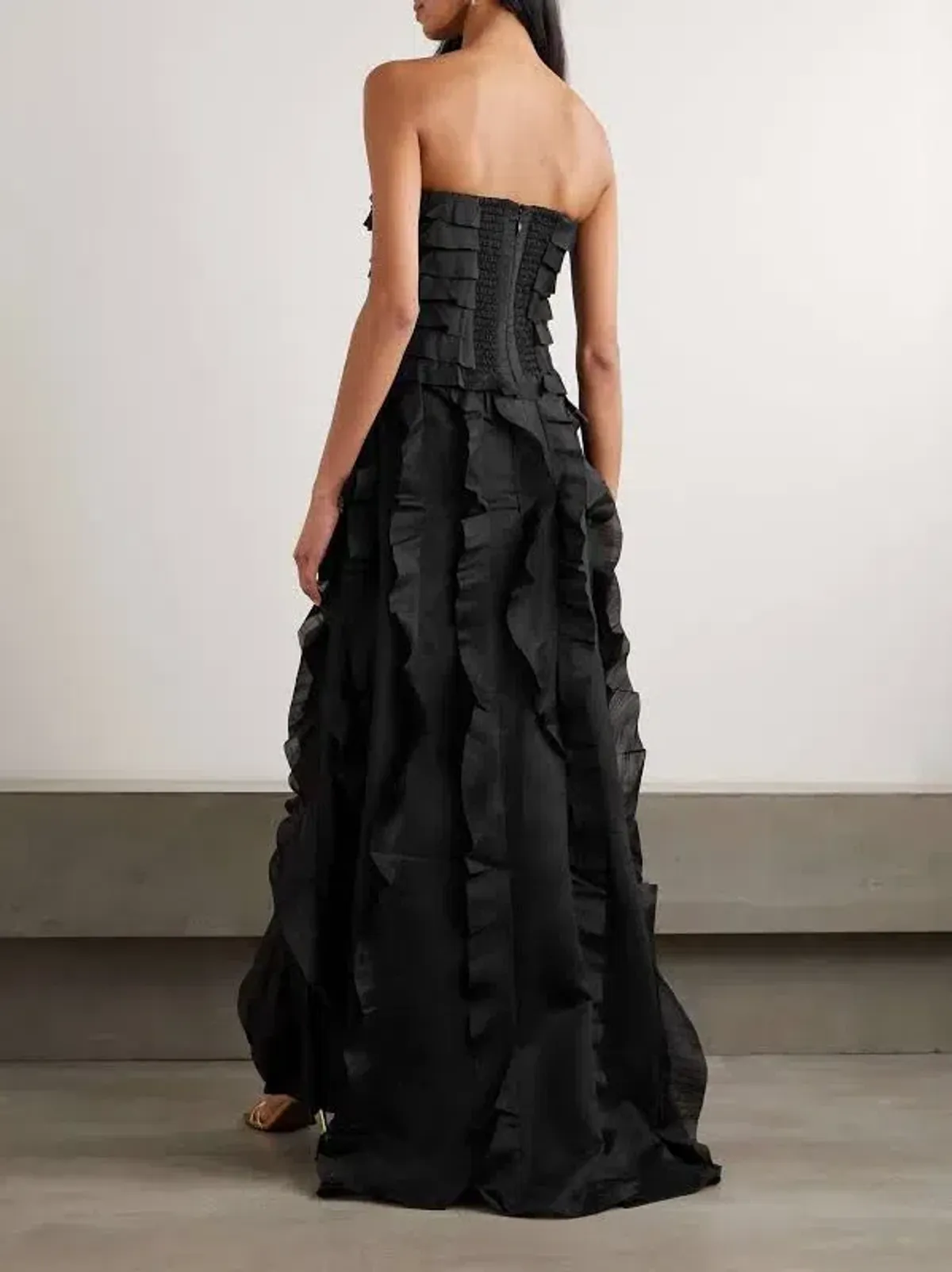 Aje Allairie Gown Black size 8 - Image 3
