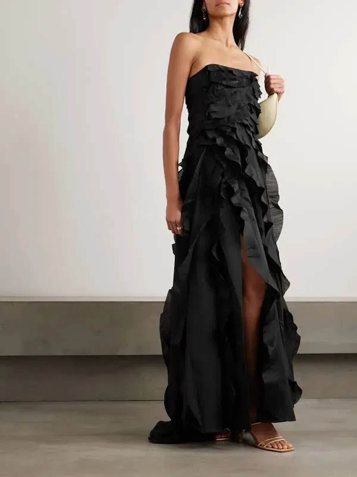 Aje Allairie Gown Black size 8 - Image 1