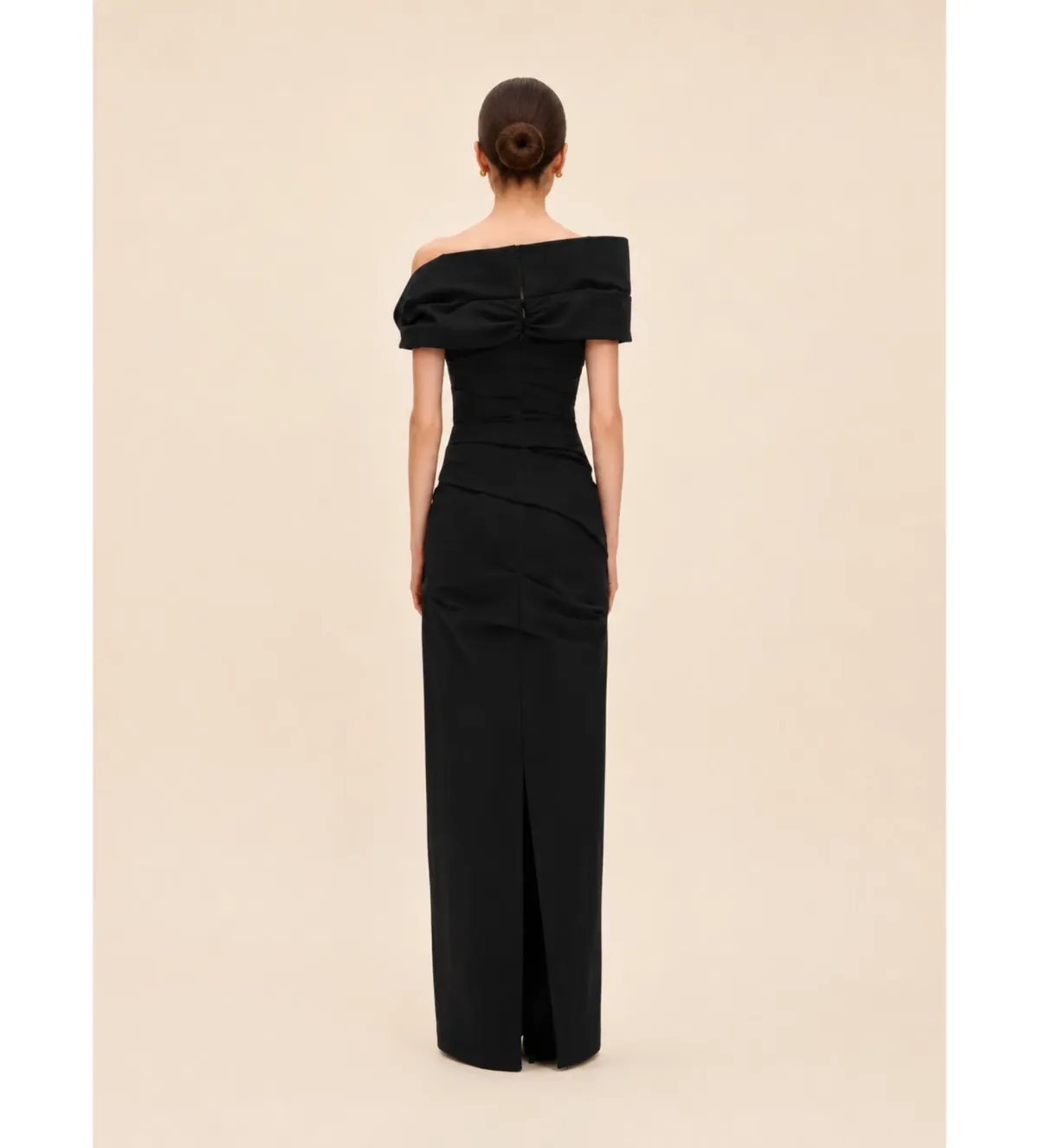 Rachel Gilbert Monique Gown in Black Size 2/AU10 - Image 2