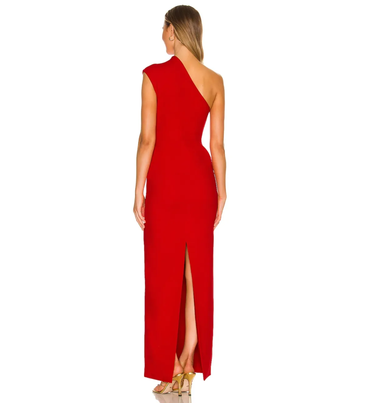 Solace London Krista Maxi Dress in Red AU12 - Image 3