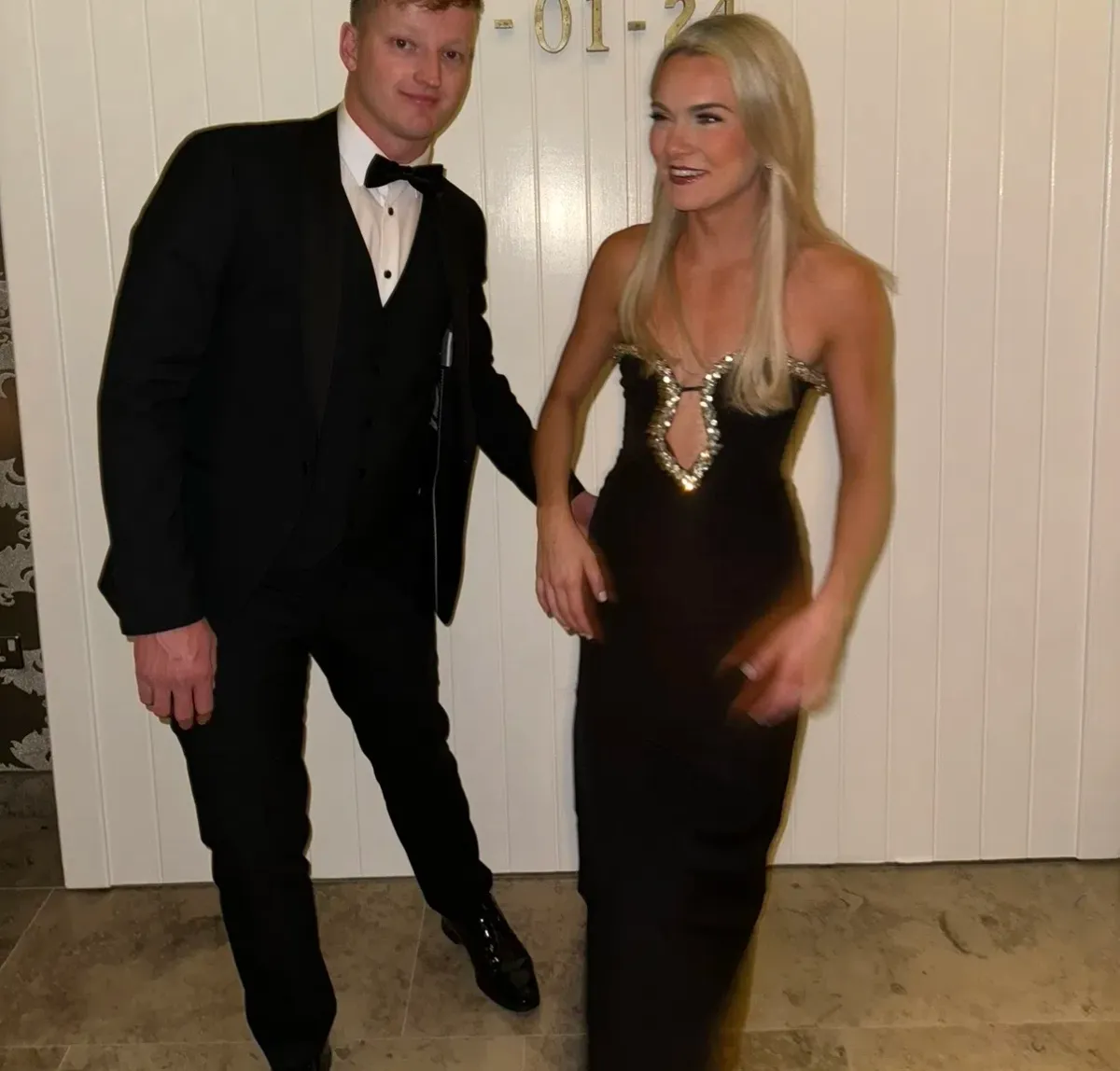 BARDOT Eleni Diamante Midi Dress in Black - Image 6