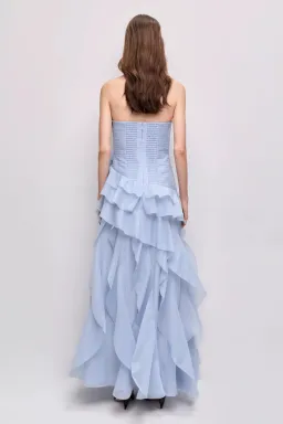 AJE CANYON GOWN IN BLUE SIZE 8 for rent on The Volte - image 3
