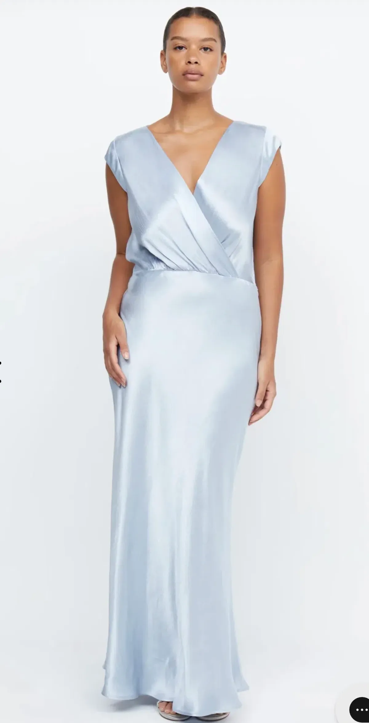 Bec & Bridge Moon Dance Maxi in Dusty Blue Size 16 - Image 1