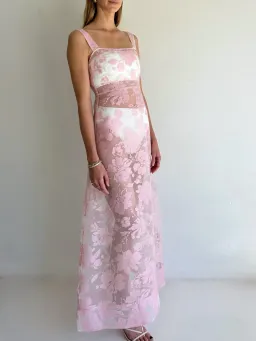 By Nicola Goldie Maxi in Marshmallow / Size 10 for rent on The Volte - image 3