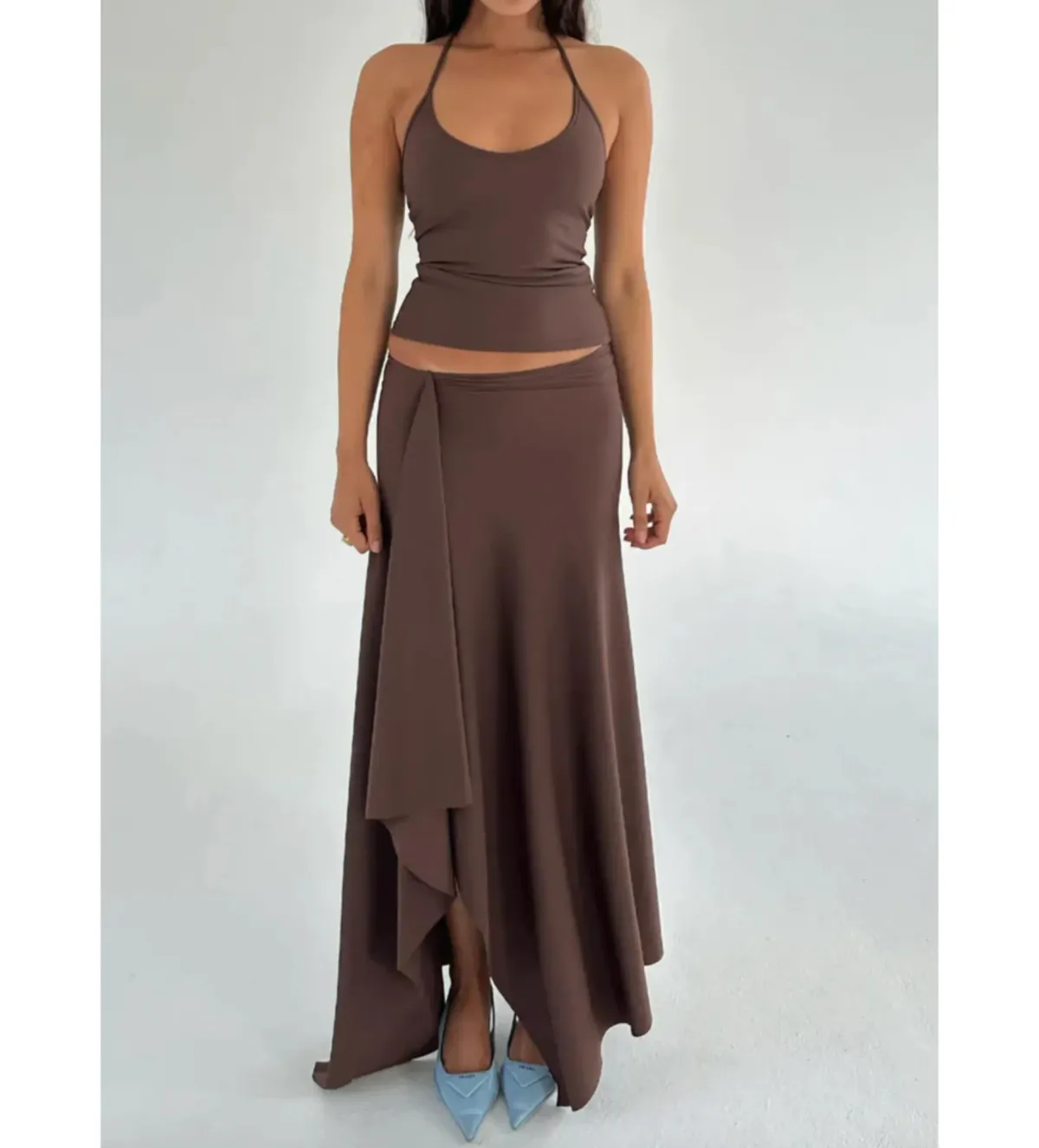 Mr Winston Jemima Set in Espresso Size S/M - Image 3