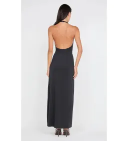 Bec & Bridge Tillie Drape Maxi Dress in Black Size AU8 for rent on The Volte - image 3