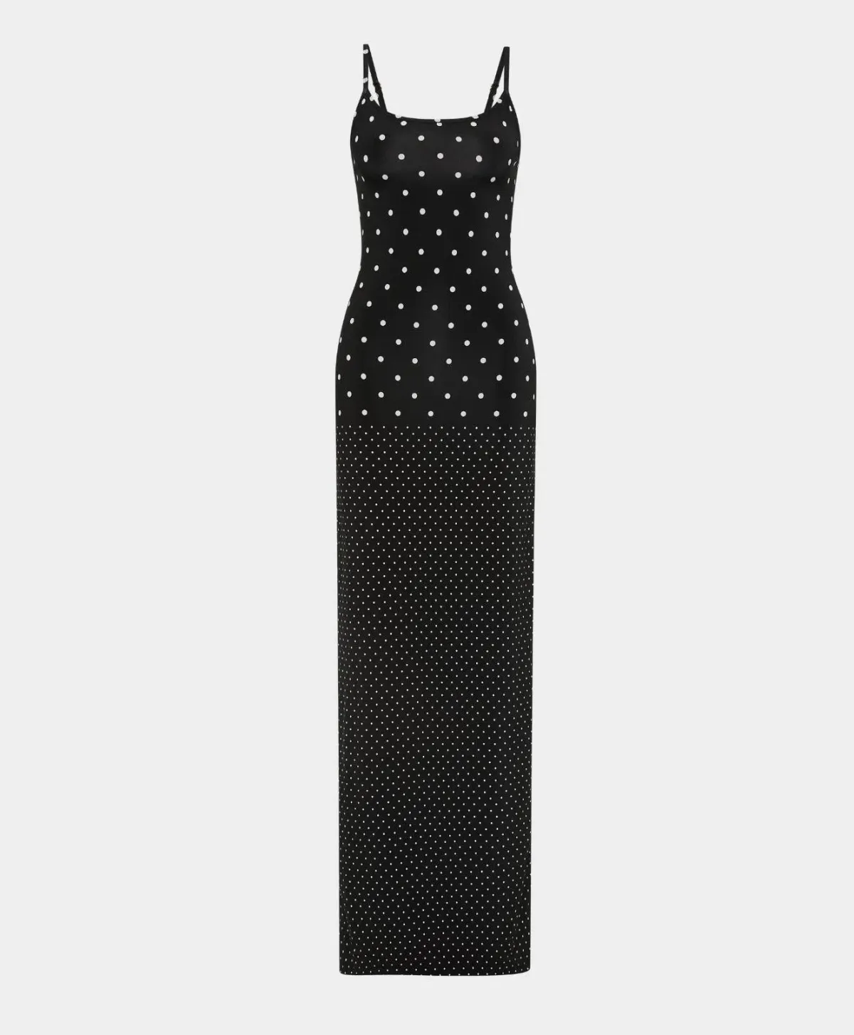 With Harper Lu Slip Maxi Dress in Black Polka Size S / AU 8 - Image 4