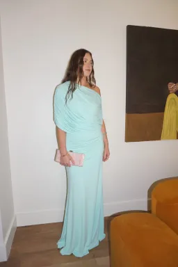 Emily Drape Ruched Maxi for rent on The Volte - image 2