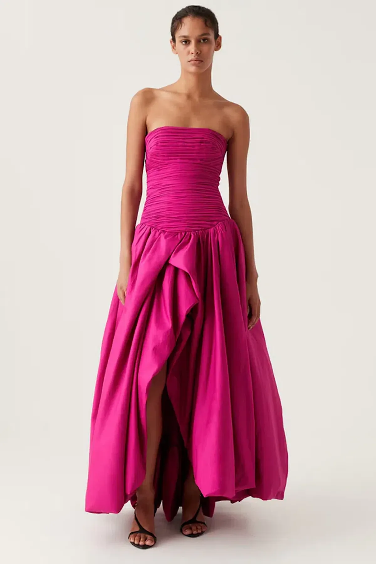 AJE Violette Bubble Hem Maxi Dress - Image 4