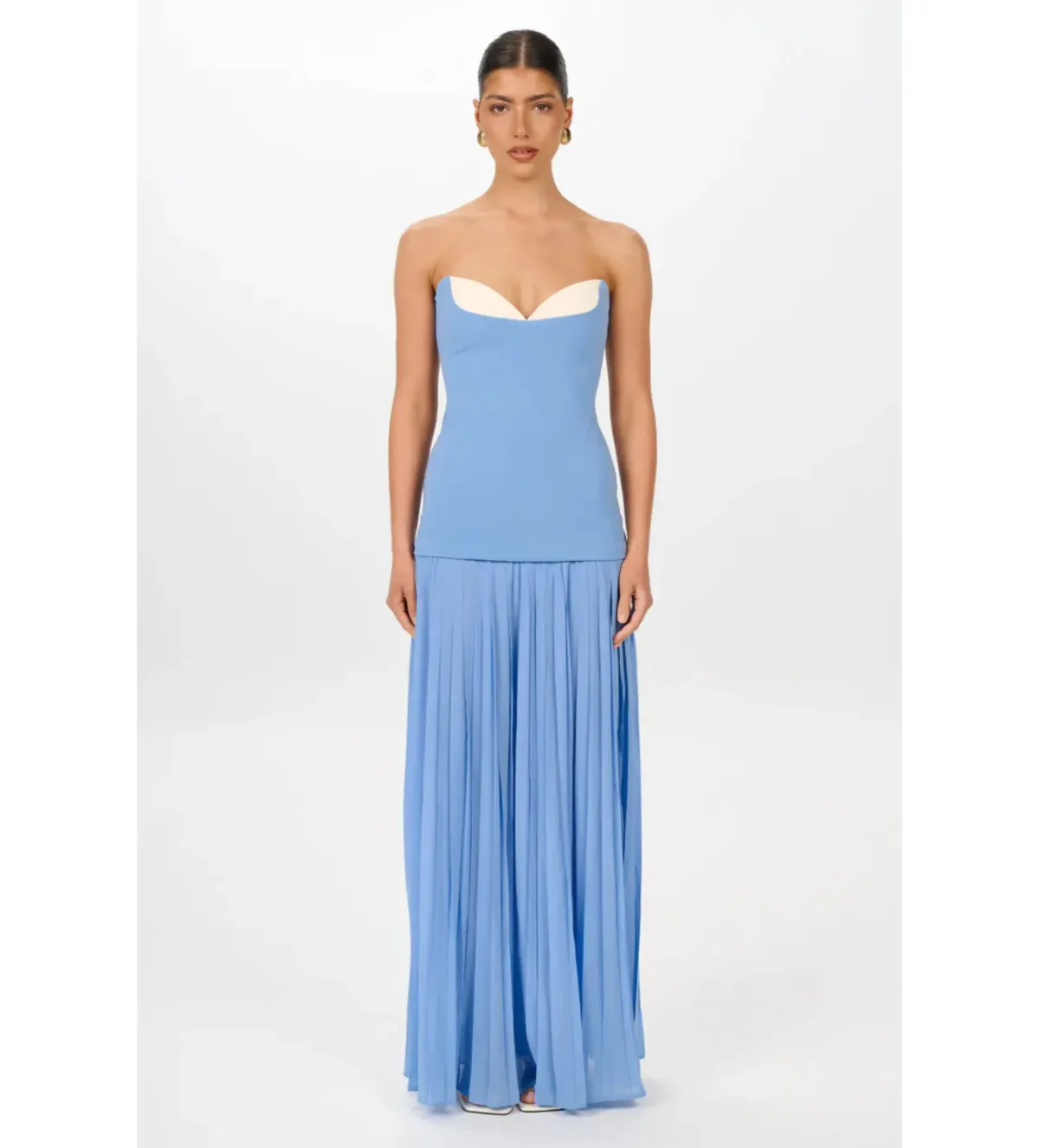 She Is Olla Nicolette Dress in Cornflower Size XS/AU6 - Image 1