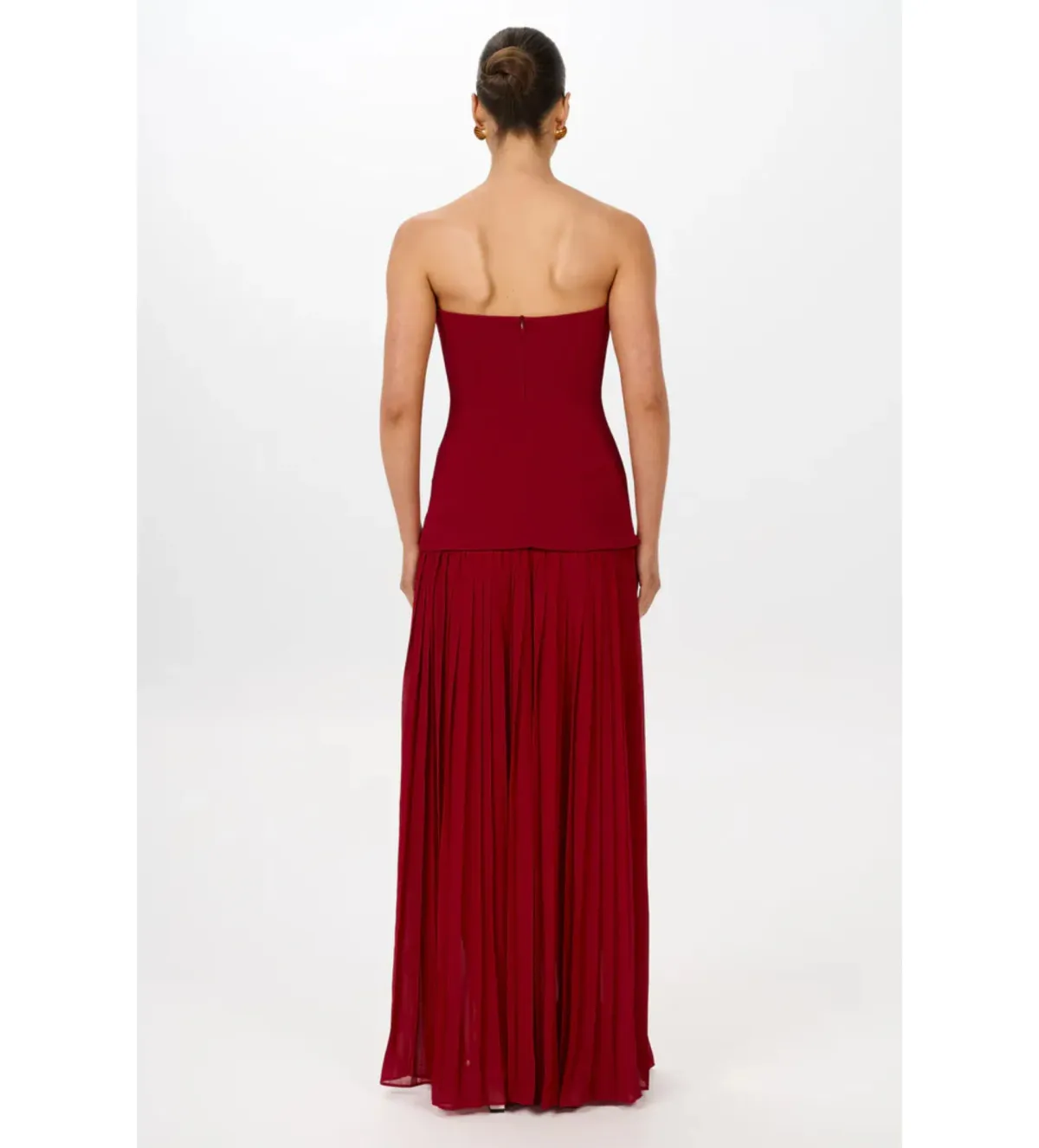 She is Olla Nicolette Dress in Raspberry Size L/AU12 - Image 3