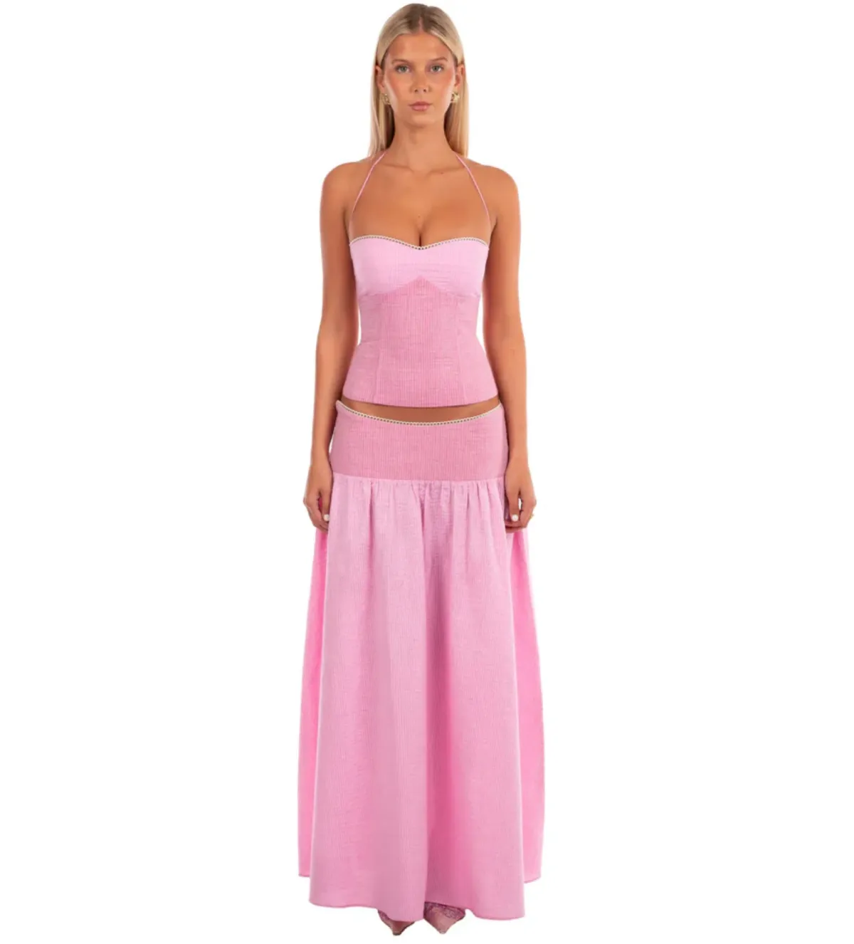 I Am Delilah Adeline Set in Tulip Size XS/AU6 for rent on The Volte - main image