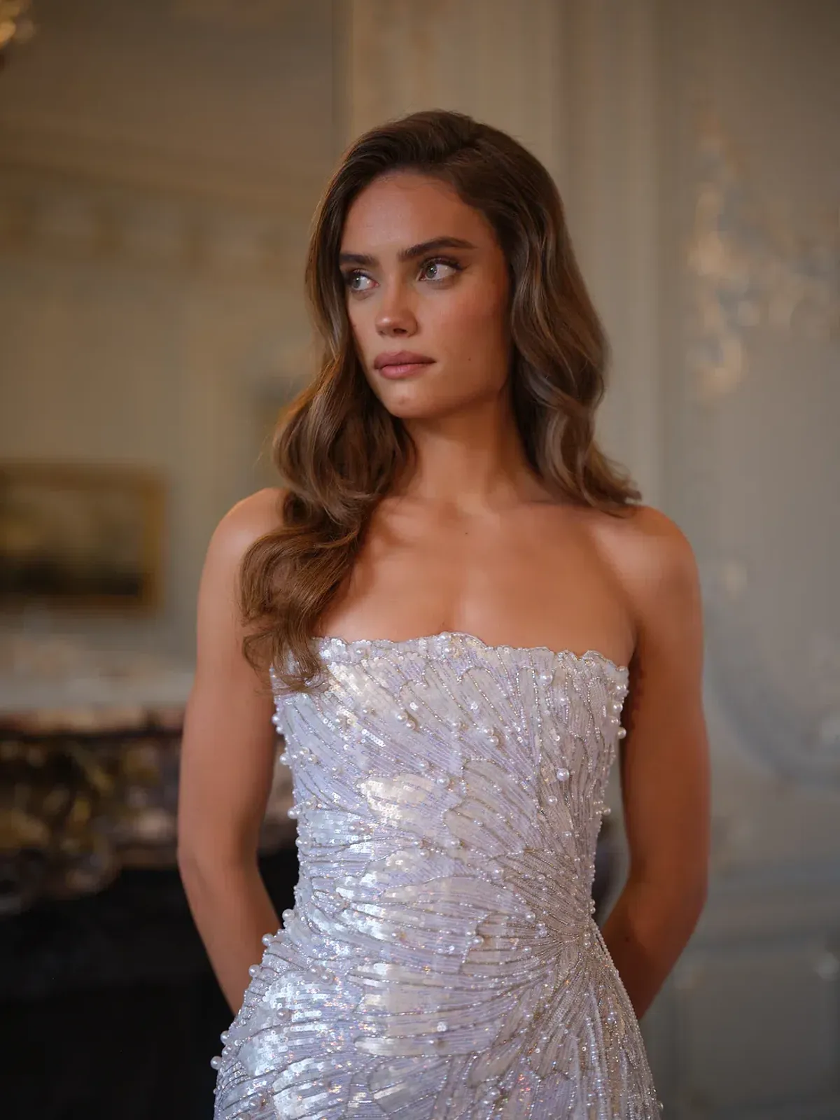 Rosie Etienne Seraphine Bridal Mini Dress in UK8/US4 - Image 1