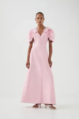 🌸 AJE Muse Maxi Dress – Cherry Blossom Pink – Size 14 (AU) Gown 🌸 for rent on The Volte - image 6