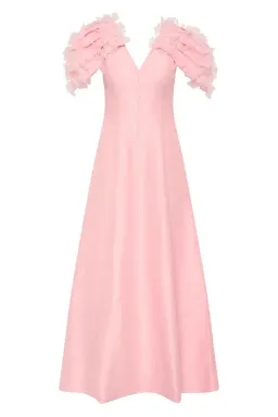 🌸 AJE Muse Maxi Dress – Cherry Blossom Pink – Size 14 (AU) Gown 🌸 for rent on The Volte - image 7