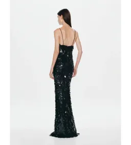Misha Sapphire Sequin Dress in Black Size XXS/AU4 for rent on The Volte - image 3