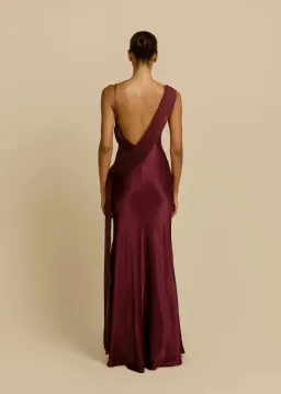 ARCINA ORI HELENA DRESS PLUM SIZE 8 (S) for rent on The Volte - image 6