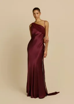 ARCINA ORI HELENA DRESS PLUM SIZE 8 (S) for rent on The Volte - image 2