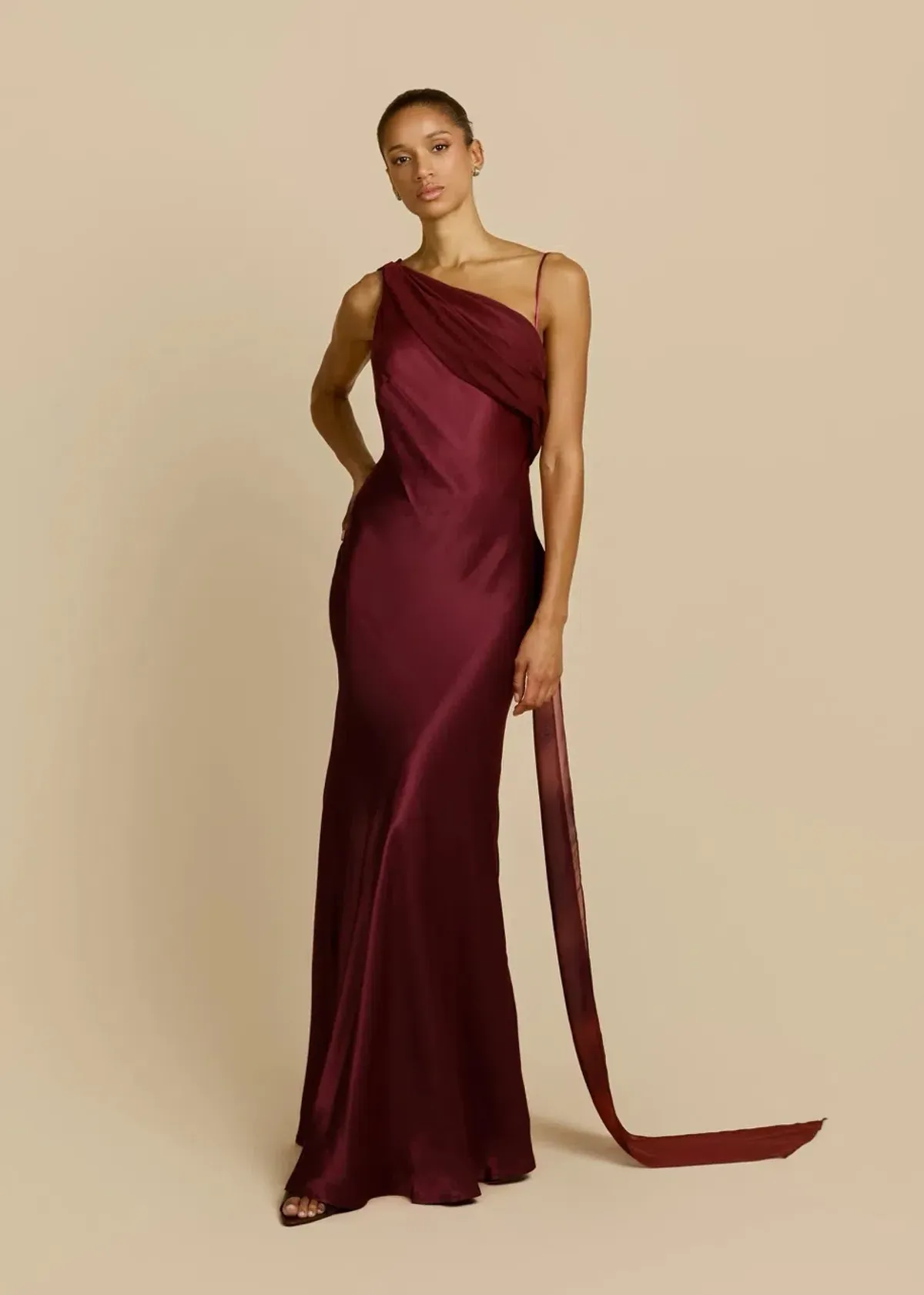 ARCINA ORI HELENA DRESS PLUM SIZE 10 (M) - Image 3