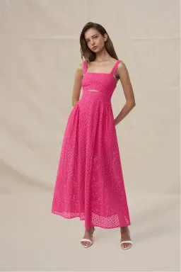 Willow Anglaise Sun Dress by By Johnny Size 8 for rent on The Volte - image 1
