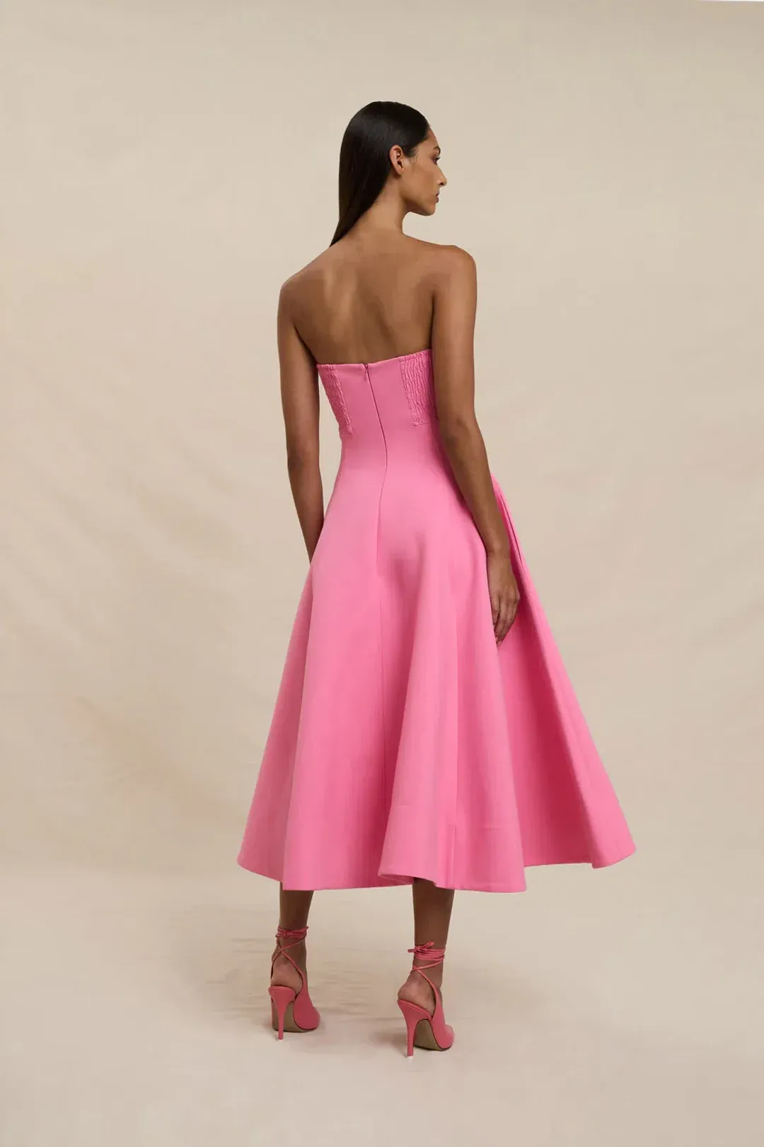 Venus Shell Strapless Dress by By Johnny Size 8 for rent on The Volte - main image
