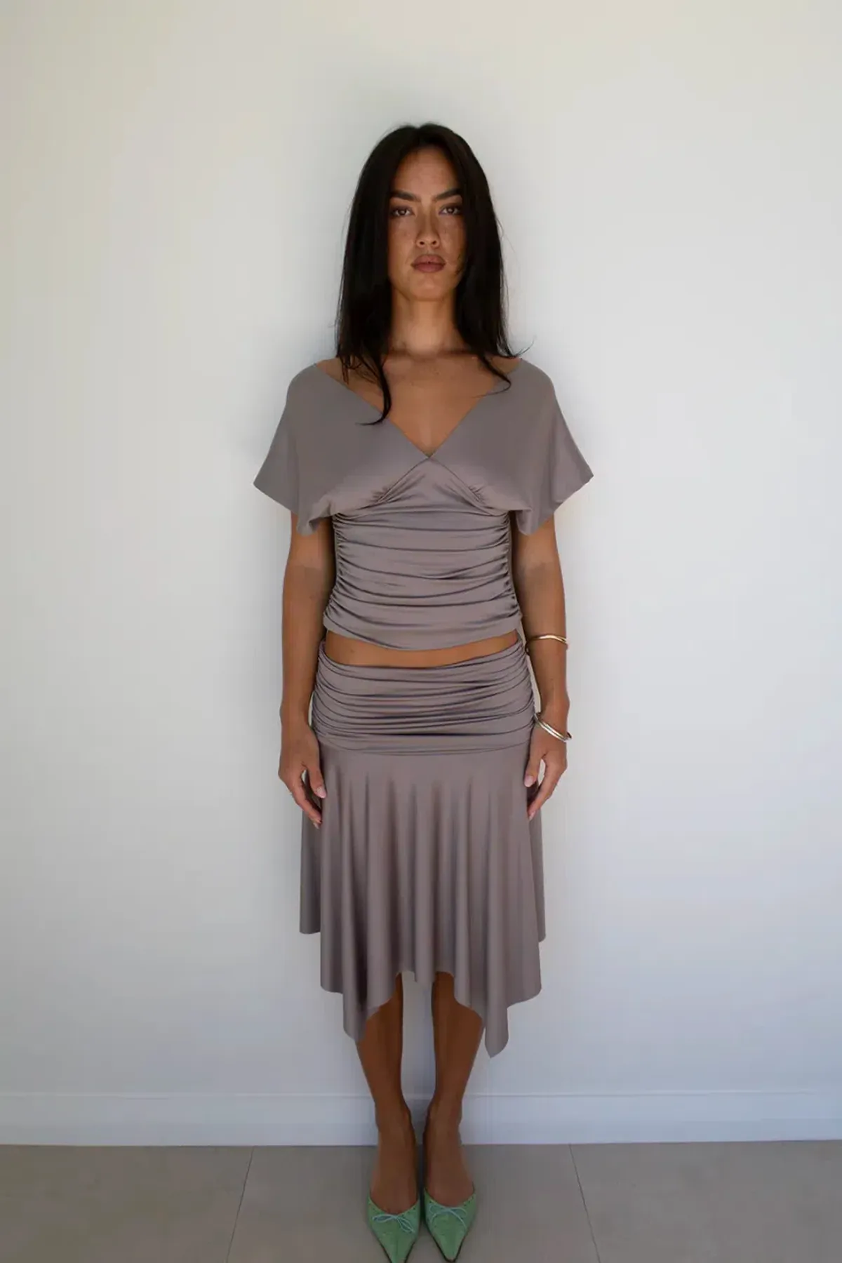 hntr the label, andi set, slate, midi, size xs - Image 2