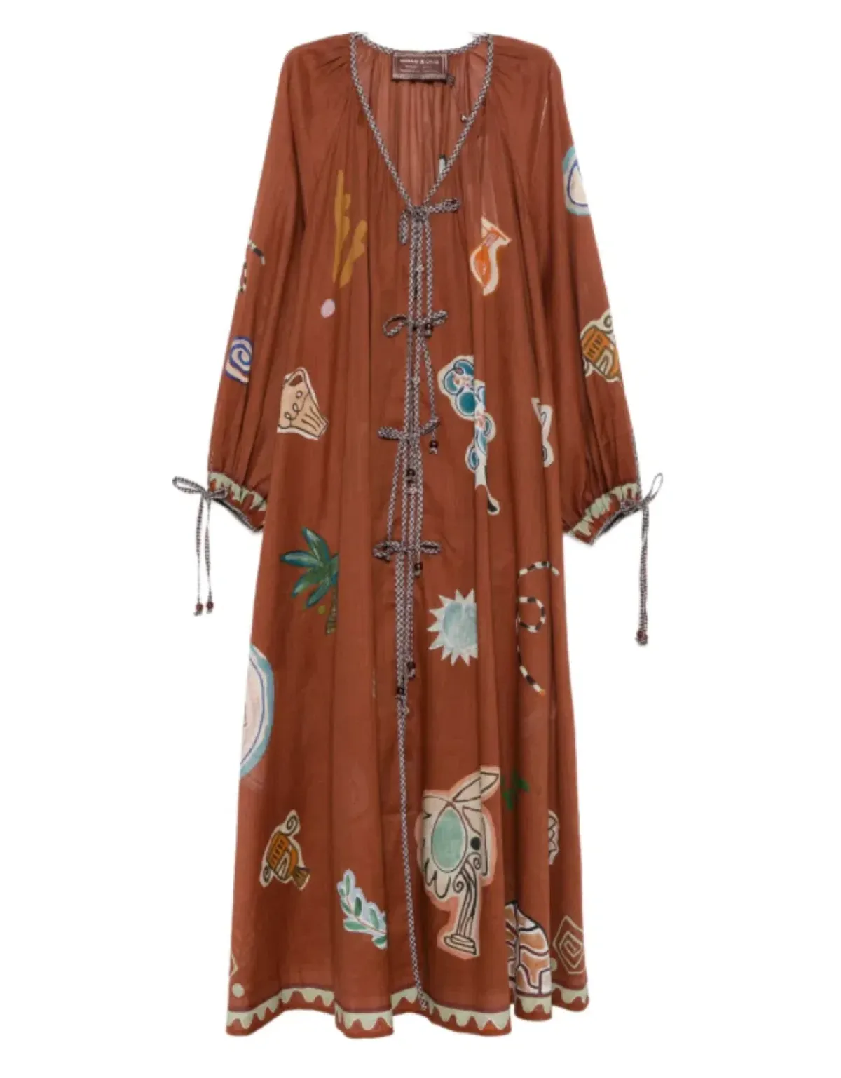 Alémais LAURENCE TIE FRONT SHIRTDRESS 8 - Image 1