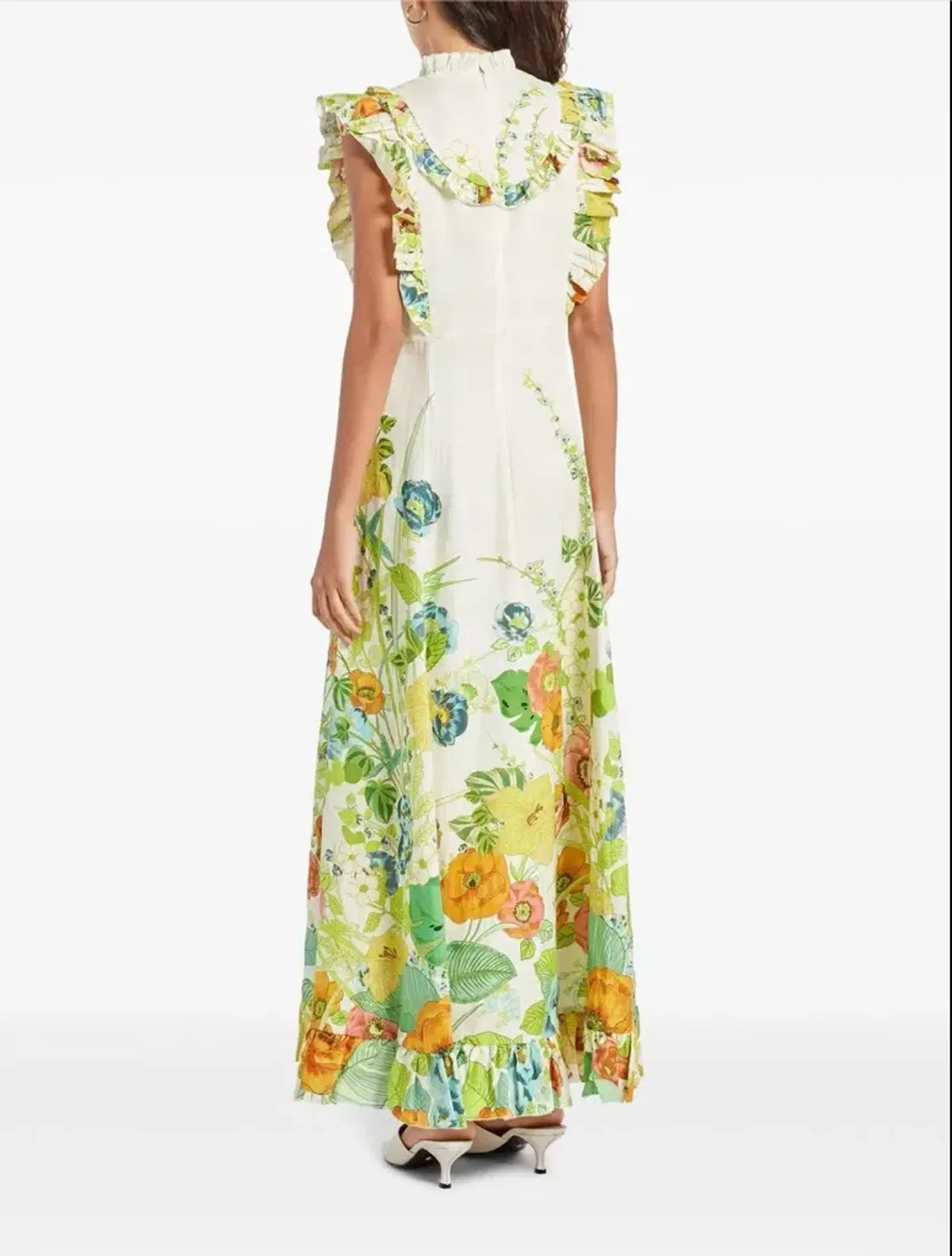 Alemais Constance Midi Dress Multi Size 16 - Image 4
