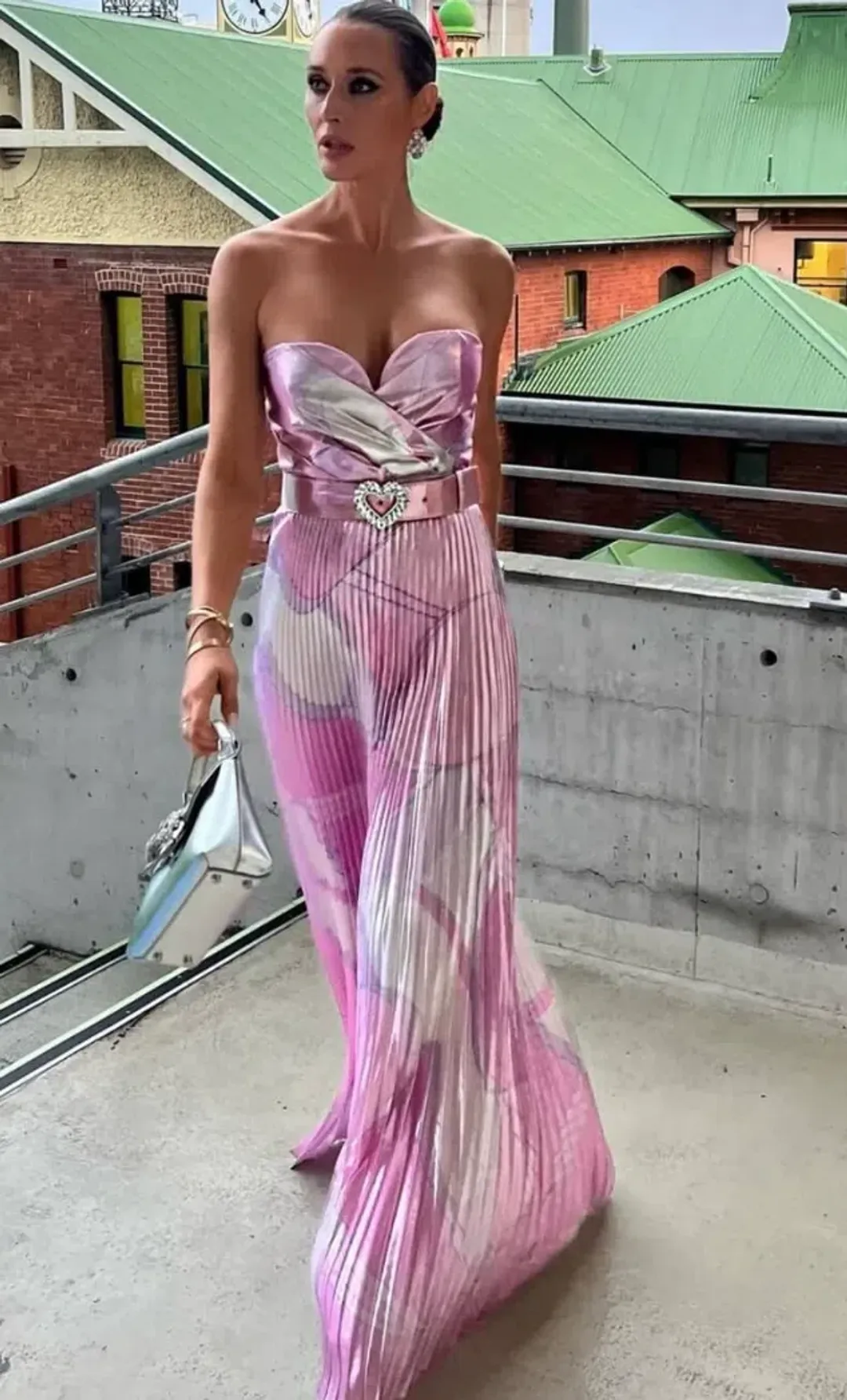 REBECCA VALLANCE SAMAR STRAPLESS GOWN SIZE 10 for rent on The Volte - main image