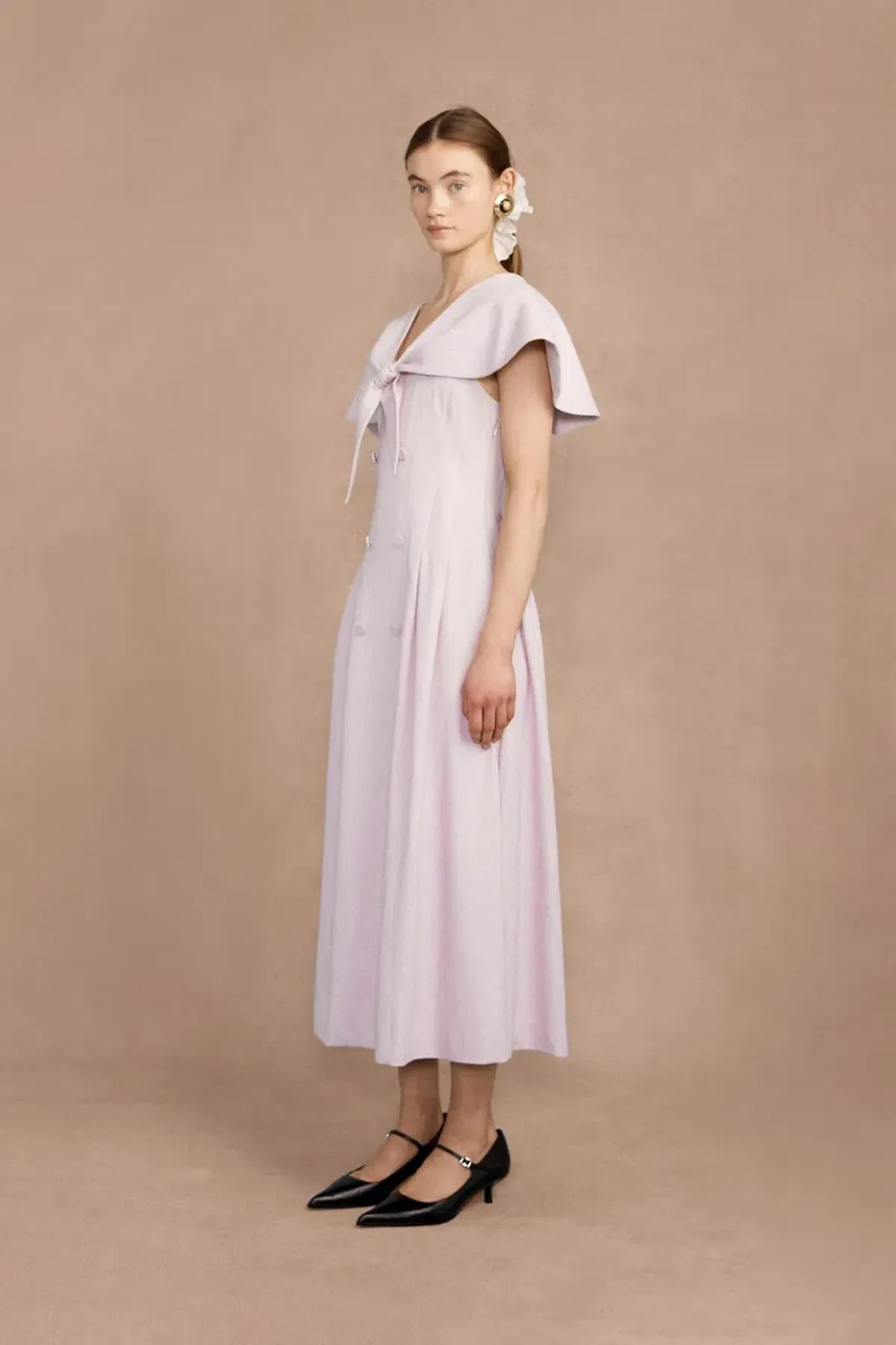 Lovaan Jolene Dress Lilac Size 8 - Image 3
