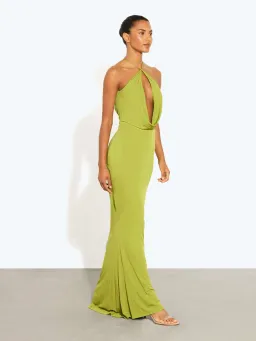 Rat & Boa Giovana Maxi Dress in Green Size S / AU 8 for rent on The Volte - image 2