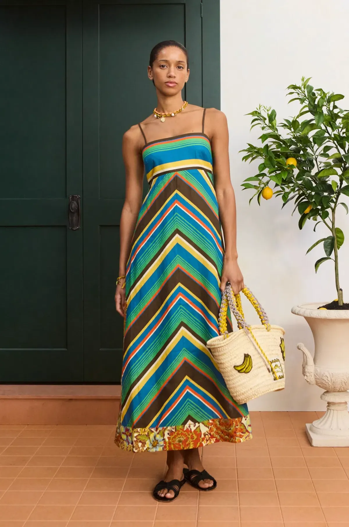 ALEMAIS CHARLIE DAY DRESS SIZE 12 for rent on The Volte - main image