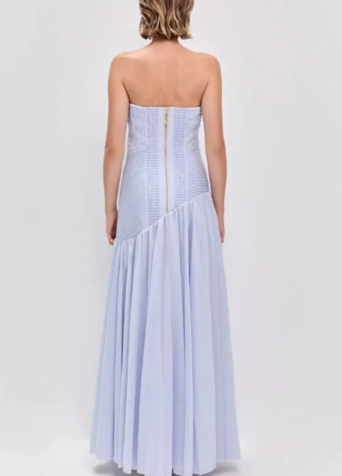 Aje Aquiline Gown in French Blue Size 8 - Image 3