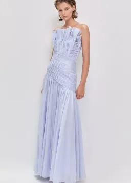 Aje Aquiline Gown in French Blue Size 10 for rent on The Volte - image 1