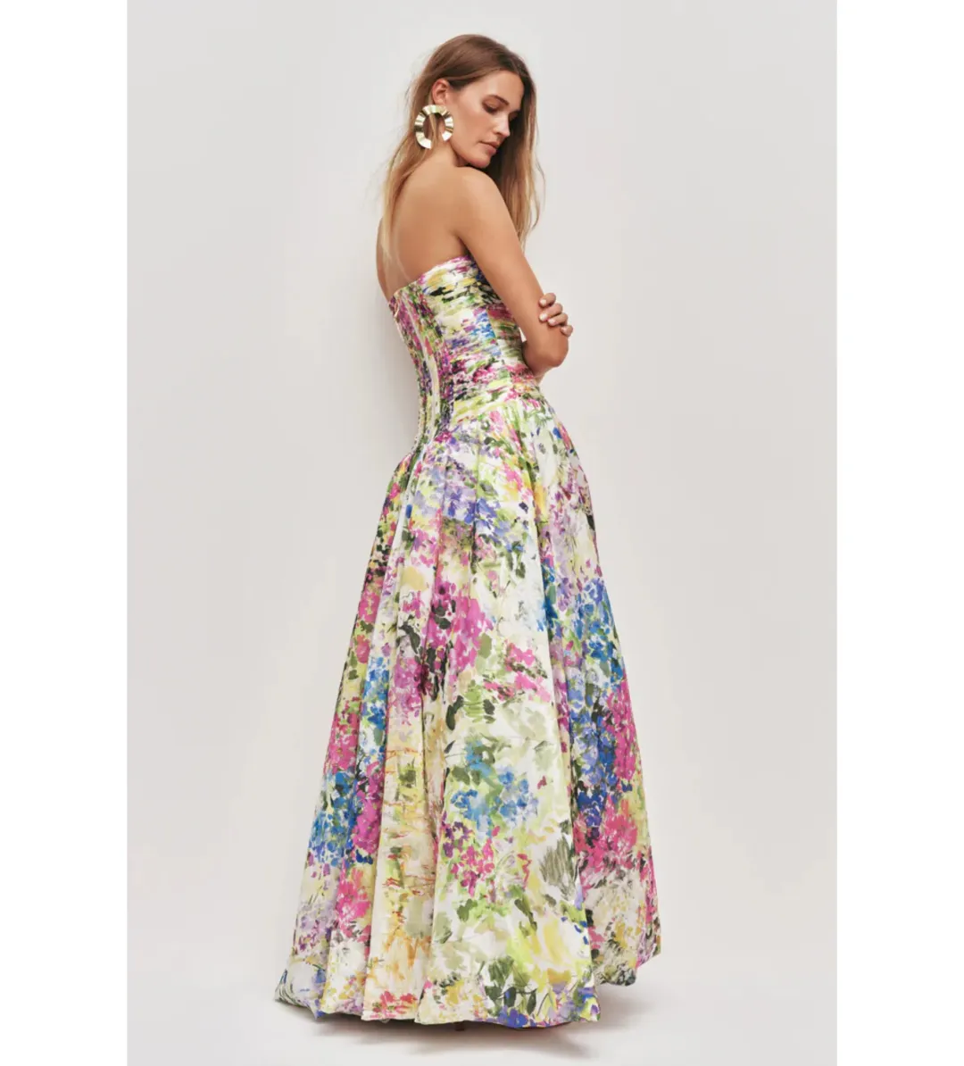 Aje Dahlia Gown in Lavandula Size AU6 for rent on The Volte - main image