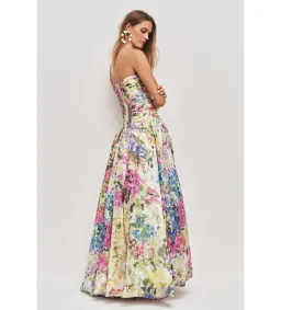 Aje Dahlia Gown in Lavandula Size AU6 for rent on The Volte - image 2