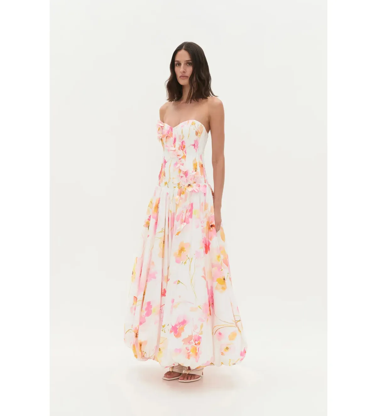 Aje Gracie Gown in Wildflowers Size AU8 - Image 2