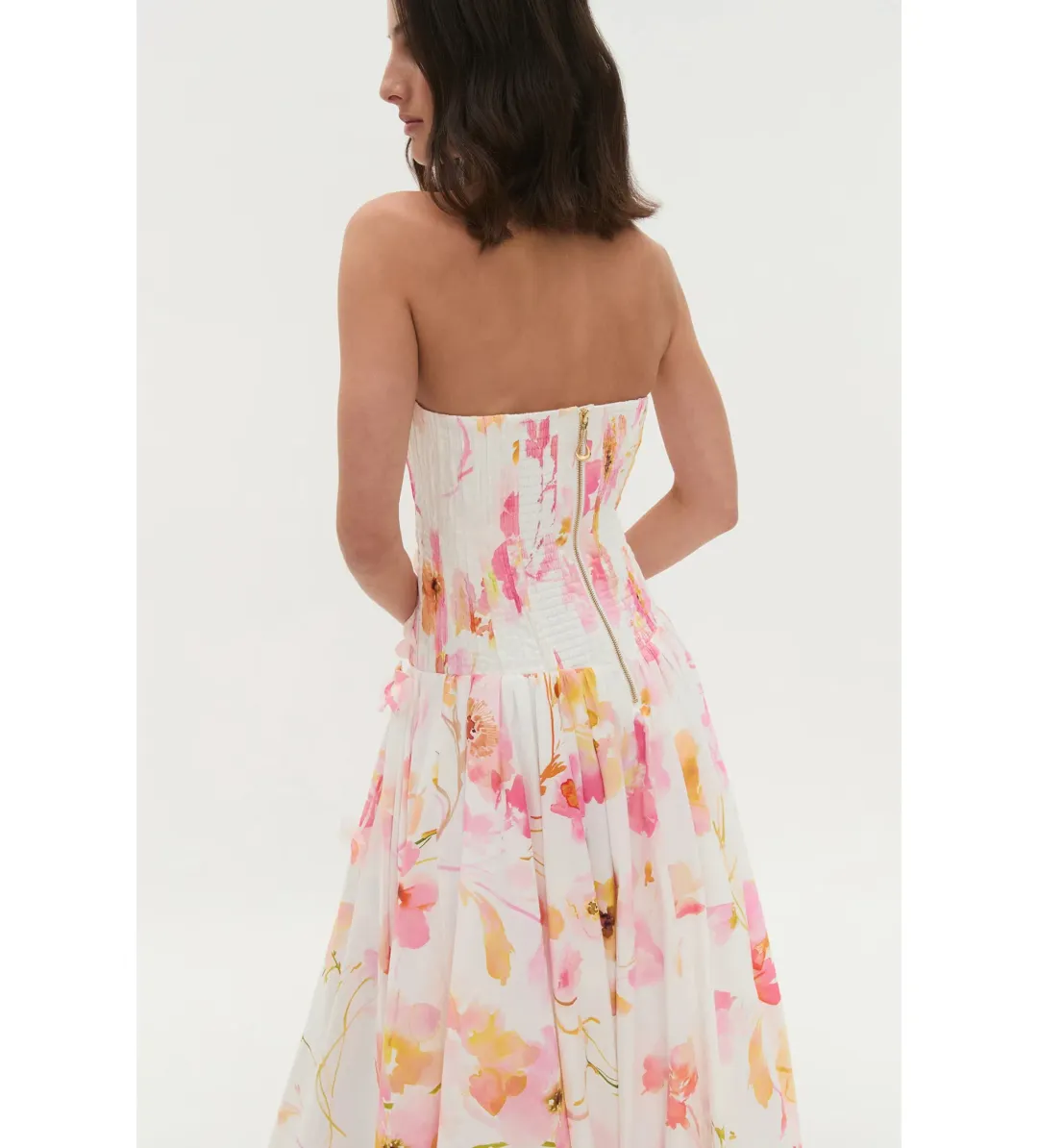 Aje Gracie Gown in Wildflowers Size AU8 for rent on The Volte - main image